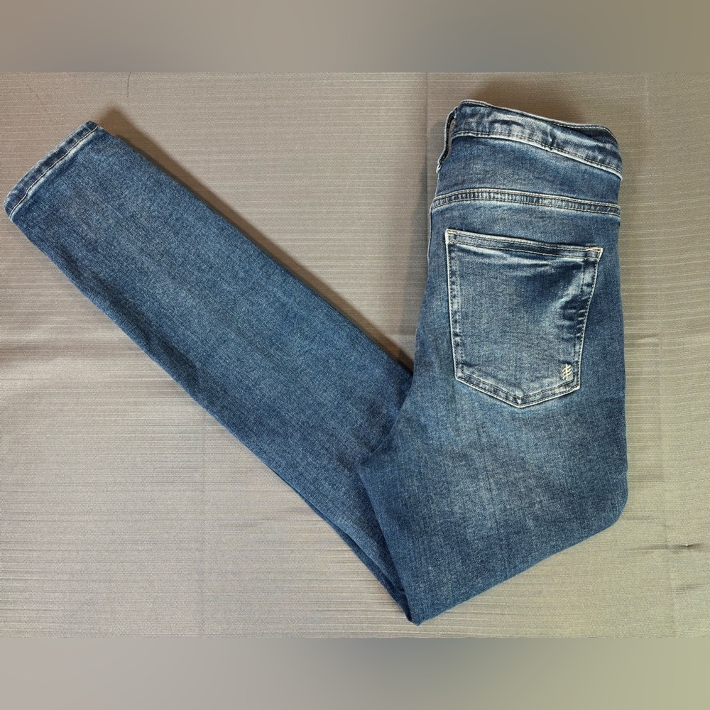 Silver Jeans Co Infinite Fit Skinny Jeans Womens Size 29 Distressed Stretch Mid